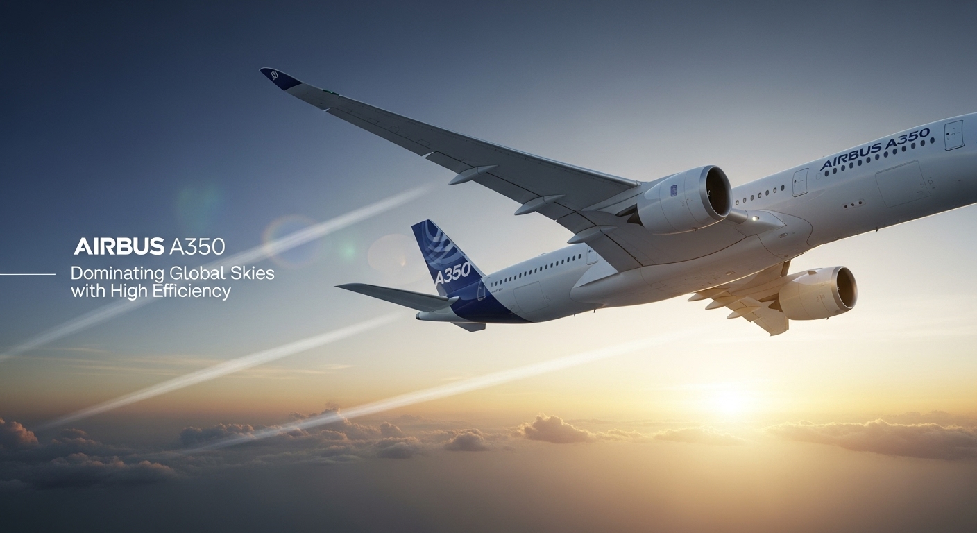 Airbus A350: Mendominasi Langit Global dengan Efisiensi Tinggi