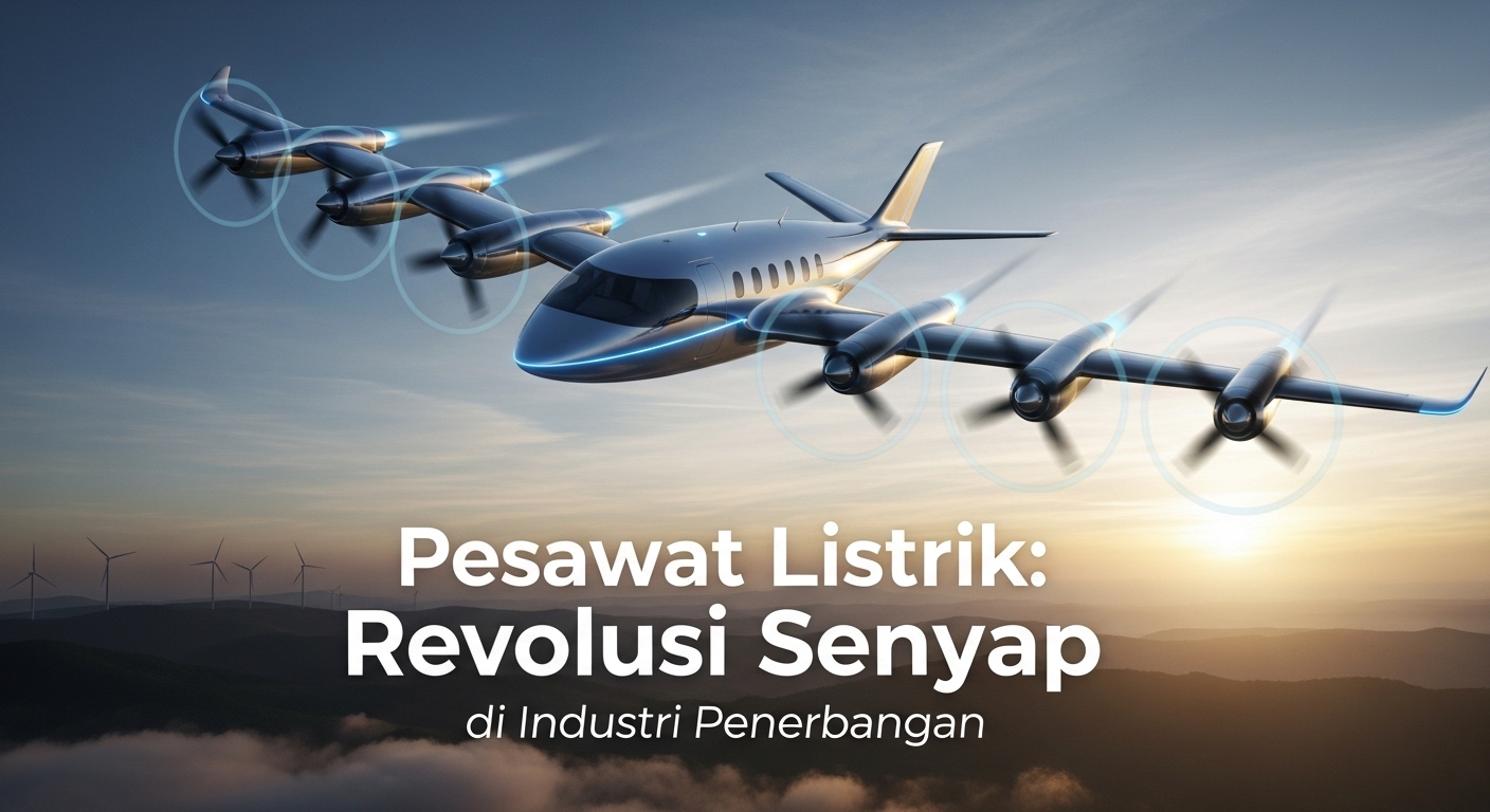 Pesawat Listrik: Revolusi Senyap di Industri Penerbangan